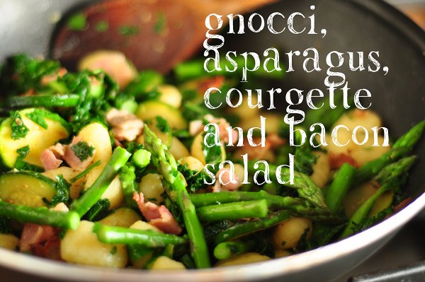 Gnocci, Asparagus