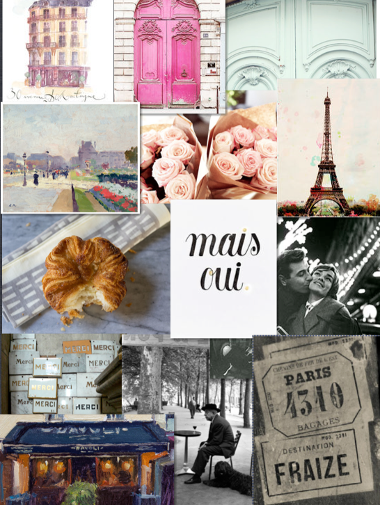 Paris Mood Board