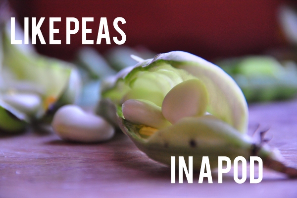 Peas in a pod